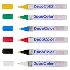 DecoColor&trade; Glossy Oil Base Paint Marker, Broad