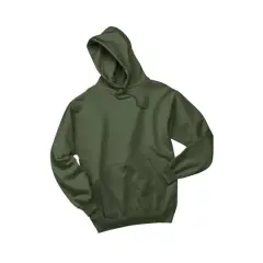 JERZEES&reg; NuBlend&reg; Unisex Pullover Hooded Sweatshirt Military Green