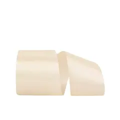 JAM Paper 3" x 55yd. Perfect Printer Satin Ribbon Ivory