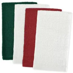 DII&reg; Assorted Holiday Barmop Dishtowel Set