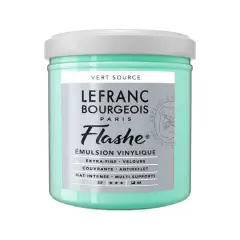 Lefranc & Bourgeois Flashe&reg; Matte Artist's Color, 125mL Water Green