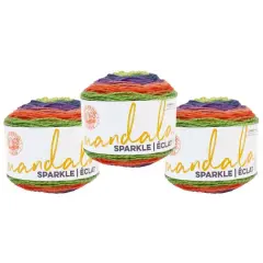 3 Pack Lion Brand&reg; Mandala&reg; Sparkle Yarn Monoceros