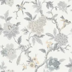 RoomMates Gray & Taupe Gray Candid Moments Peel & Stick Wallpaper
