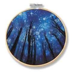 Night Sky Embroidery Kit by Loops & Threads&reg;
