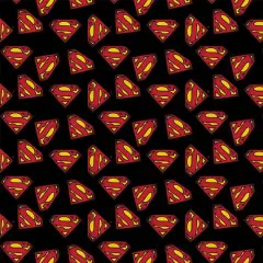 DC Comics Superman Logo Precut Cotton Fabric