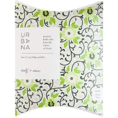 European Soaps Bath Salts, 60g Roots & Rain