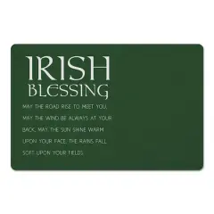 Irish Blessing 18" x 27" Floor Mat