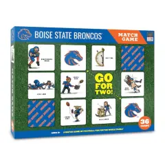 College Team Licensed Memory Match Game Boise State Broncos