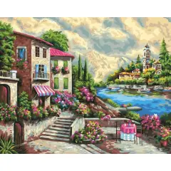 Crafting Spark Sicily Painting by Numbers Kit