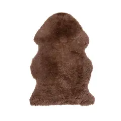 Hello Honey&reg; Mink Colored Shorn Sheepskin Rug