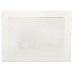 JAM Paper 9" x 12" White Booklet Commercial Window Envelopes, 25ct.