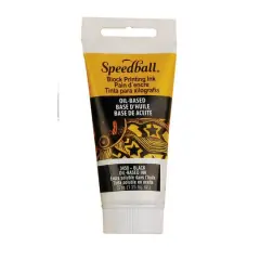 Speedball&reg; Oil-Based Block Printing Ink, 1.25oz. Black