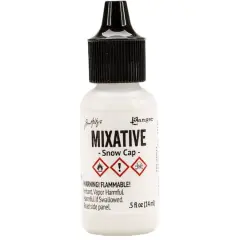 Tim Holtz&reg; Alcohol Ink Metallic Mixative Snow Cap