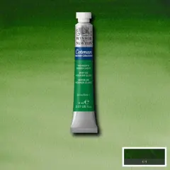 Winsor & Newton&reg; Cotman&reg; Watercolor, 8mL Hooker's Green Light