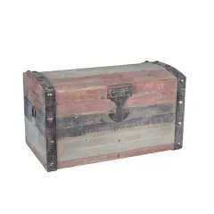 Household Essentials Weathered Decorative Trunk (Small)