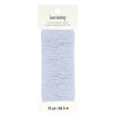 0.5mm White Elastic Cord, 75yd. by Bead Landing&trade;