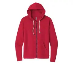 Next Level Unisex Santa Cruz Zip Hoodie Red