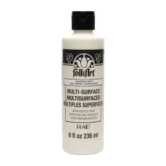 FolkArt&reg; Multi-Surface Satin Acrylic Paint, 8oz. Vintage White