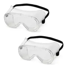 Non-Vented Anti-Fog & Anti-Splash Safety Goggles