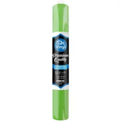 PA Vinyl Gloss Permanent Adhesive Vinyl Lime Green