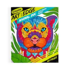 Crayola&reg; Art With Edge Animal Ink Coloring Book