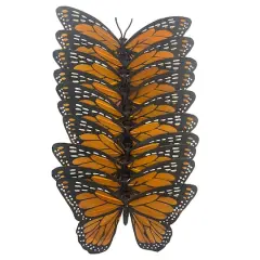 4.75" Orange Feather Butterflies, 10ct. by Ashland&reg;