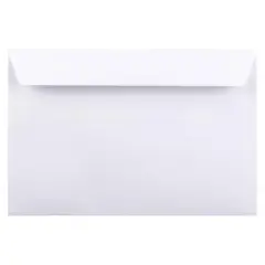 JAM Paper 6" x 9" White Booklet Commercial Envelopes