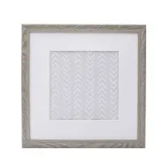 Melannco 9 Pack 8" x 8" Frame with Mat Gray