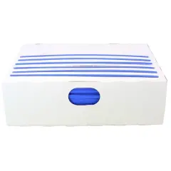 JAM Paper Home D&eacute;cor Trimmings 6" Paper Twist Ties, 2,000ct. Blue