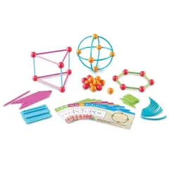 Learning Resources Dive into Shapes! A &ldquo;Sea&rdquo; & Build Geometry Set