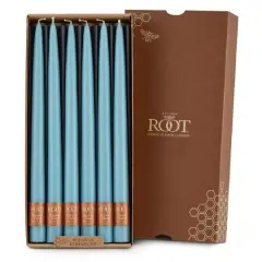 Root Candles 12" Unscented Taper Candles, 12ct. Sky