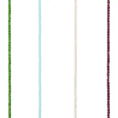 Purple, Green & Blue Glass Cube Beads, 3mm by Bead Landing&trade;