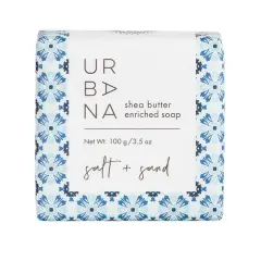 European Soaps Urbana Bar, 100g Salt + Sand