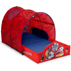 Delta Children Nick Jr. PAW Patrol Sleep & Play Toddler Bed with Tent