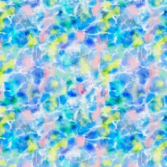 Fabric Editions Multicolor Deep Sea Cotton Fabric