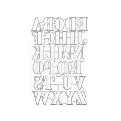 Alphabet Cutting Die by Recollections&trade;