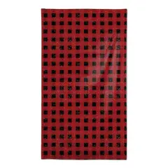 Red Black Buffalo Check 58x102 Tablecloth