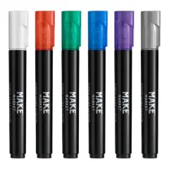 Glitter Fabric Paint Marker Set by Make Market&reg;
