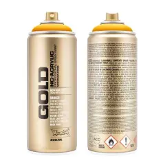 Montana&trade; Gold Acrylic Professional Spray Paint G1230 Yolk