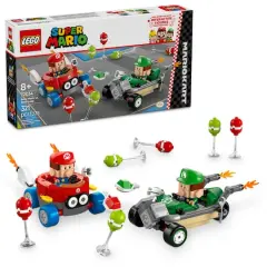 LEGO&reg; Super Mario&trade;: Mario Kart&trade; &ndash; Baby Mario vs. Baby Luigi Toy 72034
