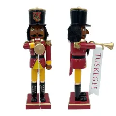 14" College Bugler Nutcracker Tuskegee