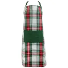DII&reg; Christmas Plaid Chef Apron