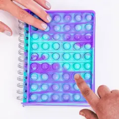 Horizon Fidgiwear Poppable Purple Journal