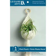 Leisure Arts&reg; Plant Pouch Macram&eacute; Kit