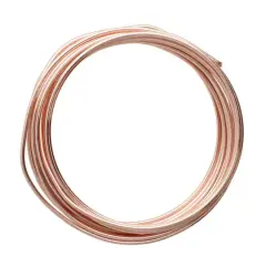 The Beadsmith&reg; Wire Elements&trade; 14 Gauge Tarnish Resistant Soft Temper Wire, 10ft. Rose Gold