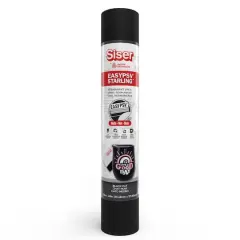 Siser&reg; EasyPSV&reg; Starling&trade; Matte Permanent Adhesive Vinyl by Avery Dennison Black Cat