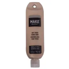 Metallic Soft Touch Fabric Paint by Make Market&reg; Gold