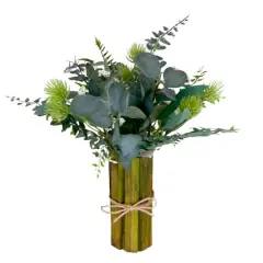 16'' Green Spring Floral Bouquet