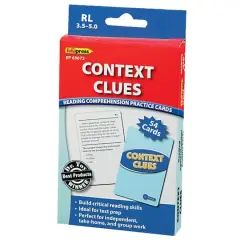 Edupress&reg; Context Clues Practice Cards, Levels 3.5-5.0