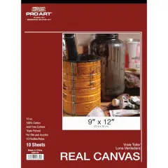 Pro Art&reg; Real Canvas Painting Pad